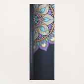 Mandala Yoga Mat Yogamatte (Rückseite)