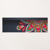 Mandala Yoga Mat Yogamatte (Rückseite (Horizontal))