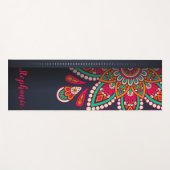 Mandala Yoga Mat Yogamatte (Vorderseite (Horizontal))