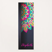 Mandala Yoga Mat Yogamatte (Vorderseite)