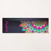 Mandala Yoga Mat Yogamatte (Vorderseite (Horizontal))