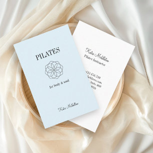 Mandala Yoga Pilates Wellness Visitenkarte