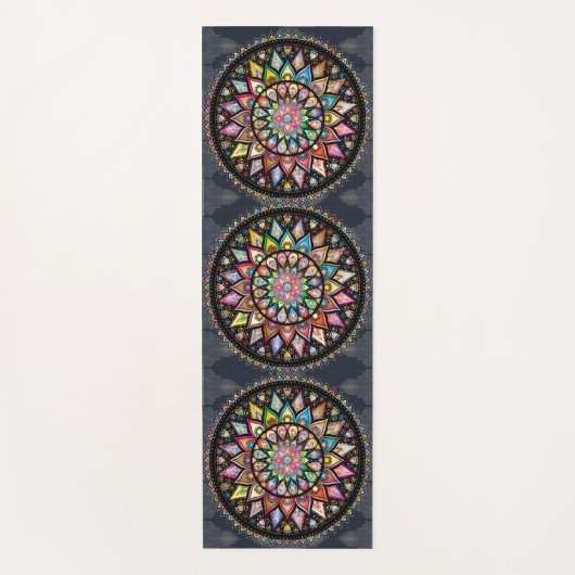 Mandala Yogamatte (Vorderseite)
