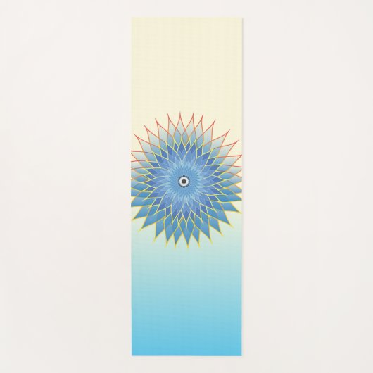 Mandala Yogamatte (Vorderseite)