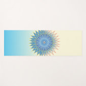 Mandala Yogamatte (Vorderseite (Horizontal))