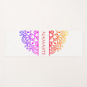 Mandala Yogamatte (Vorderseite (Horizontal))