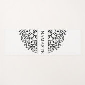 Mandala Yogamatte (Vorderseite (Horizontal))