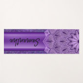 Mandala Yogamatte (Vorderseite (Horizontal))