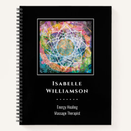 Mandala Zen Reiki Yoga Massage Sacro Spirituelle Notizblock