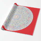 Mandala Zen Yoga Spiritual Geschenkpapier (Ungerollt)
