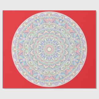 Mandala Zen Yoga Spirituell Geschenkpapier