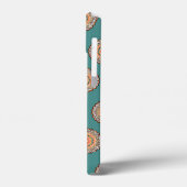 Mandala-Zickzack-Muster Case-Mate iPhone Hülle (Rückseite / Links)