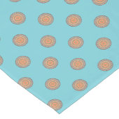 Mandala Zigzag Muster Kurzer Tischläufer (Ecke)