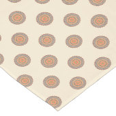 Mandala Zigzag Muster Kurzer Tischläufer (Ecke)