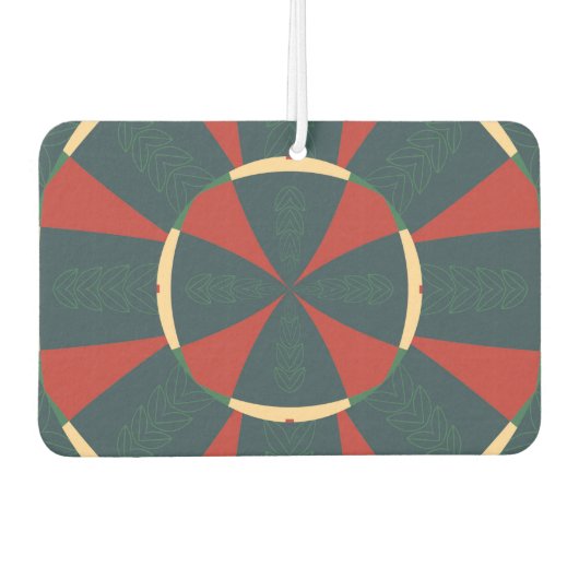 Mandalaic kaleidoscope autolufterfrischer (Vorderseite)