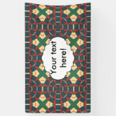 Mandalaic kaleidoscope banner (Vertikal)