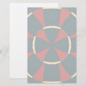 Mandalaic kaleidoscope briefpapier (Vorne/Hinten)