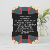 Mandalaic kaleidoscope einladung (Stehend Vorderseite)