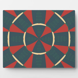 Mandalaic kaleidoscope fotoplatte