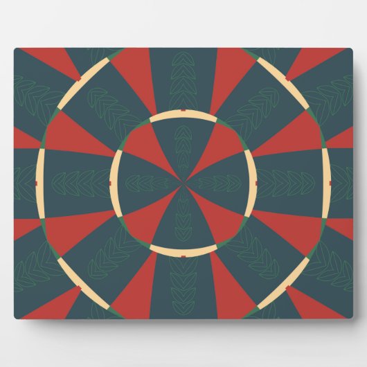 Mandalaic kaleidoscope fotoplatte (Vorderseite)