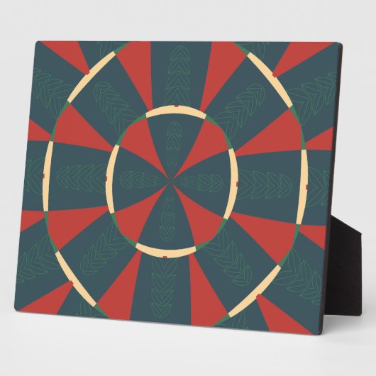 Mandalaic kaleidoscope fotoplatte (Seite)