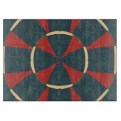 Mandalaic kaleidoscope schneidebrett (Vorderseite)