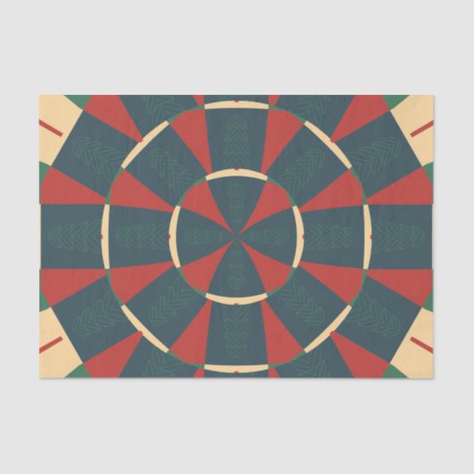 Mandalaic kaleidoscope seidenpapier (Vorderseite)