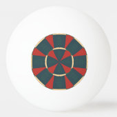 Mandalaic kaleidoscope tischtennisball (Rückseite)