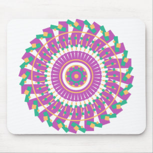 mandaläische geometrische Formen Mousepad