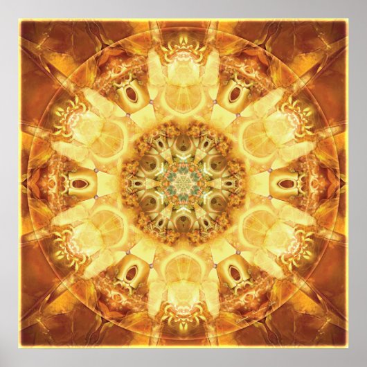 Mandalas aus dem "Herz des Wandels 3"-Poster Poster (Vorne)