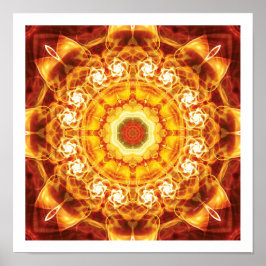 Mandalas aus der Tiefe der Liebe 5 Print Poster