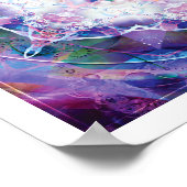 Mandalas aus der Tiefe der Liebe 7 Print Poster (Ecke)