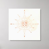 Mandalas Boho Wall Art | Sacred Geometry Leinwanddruck (Vorderseite)