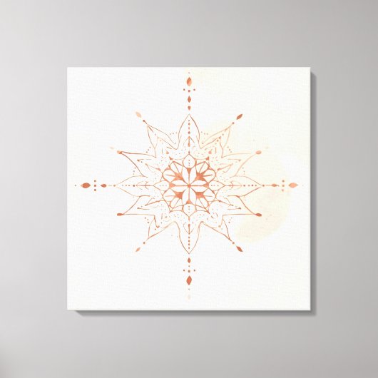 Mandalas Boho Wall Art | Sacred Geometry  Leinwanddruck (Vorderseite)