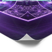 Mandalas der Einheit 12 Print Poster (Ecke)