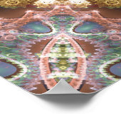 Mandalas des 2-Posters des Herzens der Veränderung Poster (Ecke)