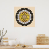 Mandalas des Friedens, Nr. 11 Poster (Küche)