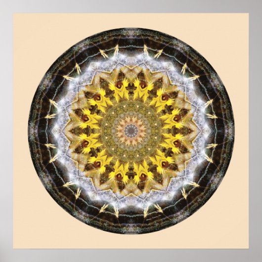 Mandalas des Friedens, Nr. 11 Poster (Vorne)