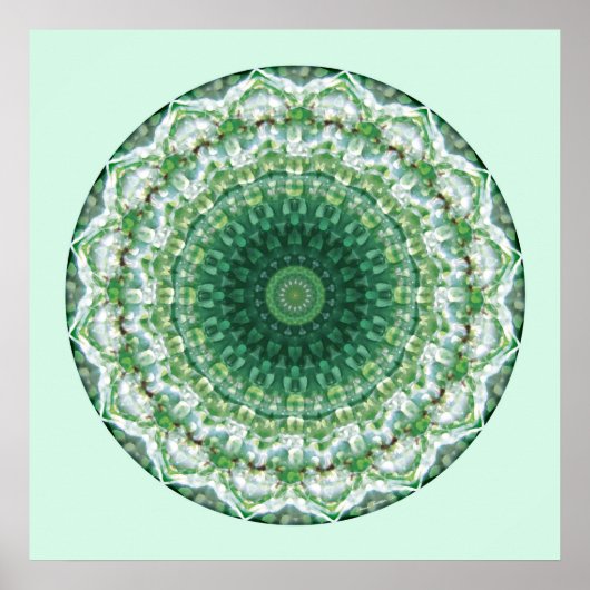 Mandalas des Friedens, Nr. 3 Poster (Vorne)
