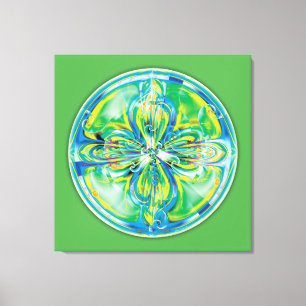 Mandalas des Heilens u. des Weckens, No.6, Leinwanddruck