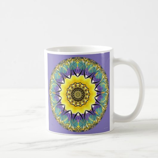 Mandalas des Heilens und des Weckens, Nr. 5, Tasse (Rechts)