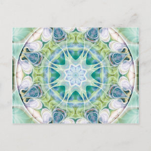 Mandalas des Herzens der Freiheit 12 Postkarte