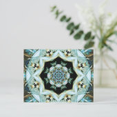 Mandalas des Herzens der Freiheit 21 Postkarte (Stehend Vorderseite)