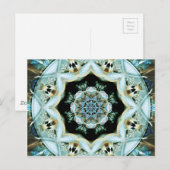 Mandalas des Herzens der Freiheit 21 Postkarte (Vorne/Hinten)