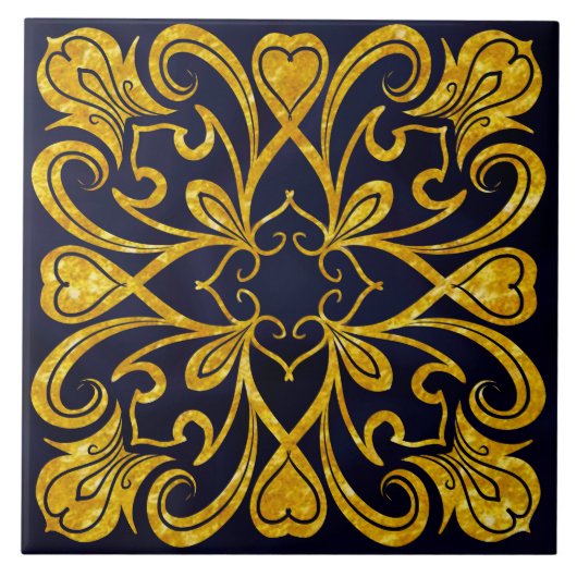 Mandalas Fliese (Vorderseite)