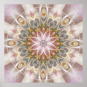 Mandalas für Zeiten des Plakats des Übergangs-24 Poster