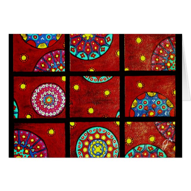 Mandalas in der Bewegung (Vorderseite (Horizontal))