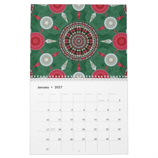 Mandalas-Kalender 2015 Kalender (Jan 2027)