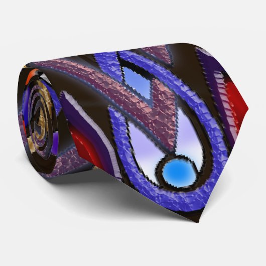 Mandalas Krawatte (Gerollt)