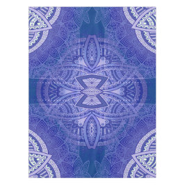 Mandalas mit holländisch-blauen Wiederholmustern Tischdecke